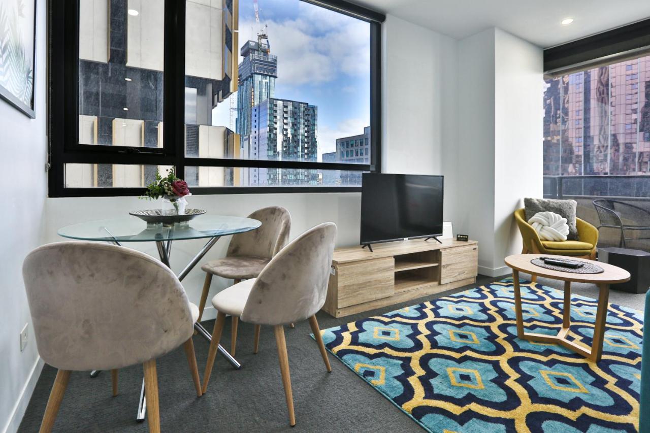 My80 Apartment Located In The Inner Of Melbourne Cbd Buitenkant foto